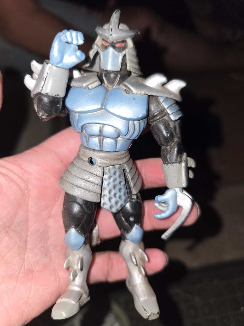 Vintage TMNT Super Shredder Action Figure